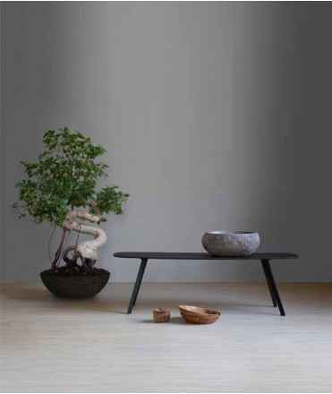 Taula Solapa, fénix negre. 38x118x30 cm.