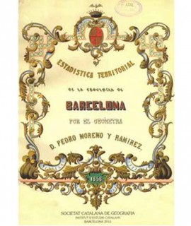 Territorial statistics of the province of Barcelona, 1858