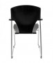 Silla Egoa, lacado negre