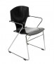 Silla Egoa, lacado negre