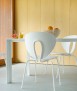 Cadira Globus, blanc 