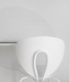 Cadira Globus, blanc 