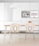 Silla Globus, roble