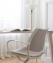 Cadira Gas rodes, blanc 