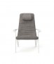 Butaca Calma exterior, gris