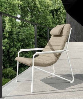 Butaca Calma exterior, beige