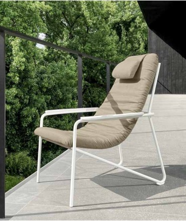Butaca Calma exterior, beige