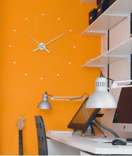 Reloj de pared OJ, blanco