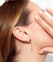 Pendientes Fus y triangulos azules, Somni
