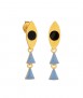 Pendientes Fus y triangulos azules, Somni