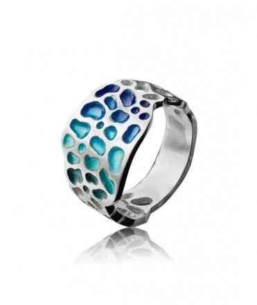 Anillo esmalte, Gaudí