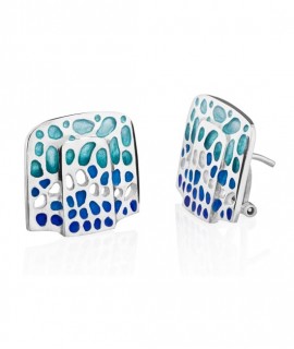 Pendientes esmalte, Gaudí