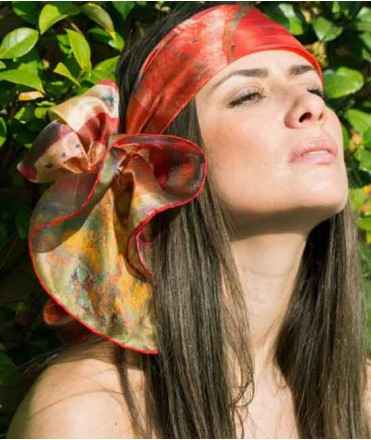 Fular Rosa Roja de Sant Pau