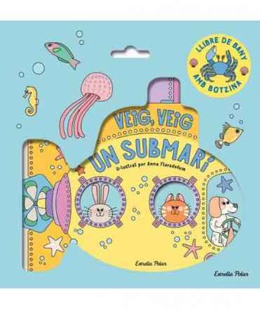 Veig, veig. Un submarí! Llibre de bany