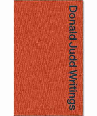 Donald Judd Writings