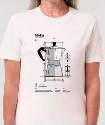 Samarreta Moka, blanc