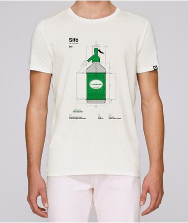 Camiseta Sifón, blanco