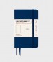 Libreta Pocket A6. Acabado liso. Azul marino