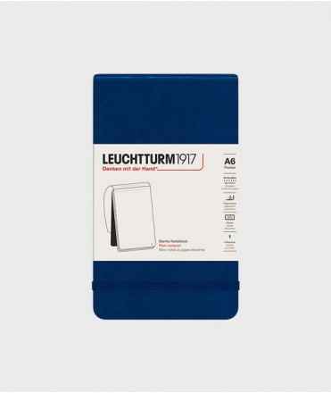 Bloc de notes Pocket A6. Acabat llis. Blau marí