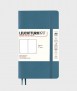 Cuaderno Pocket A6. Acabado liso. Azul piedra.
