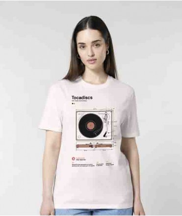 Samarreta Tocadiscos, blanc