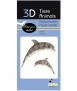 Delfín 3D de cartón