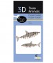 Tauró 3D de cartó