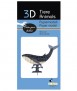 Ballena azul 3D de cartón