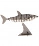 Tiburón 3D de cartón