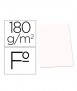 Subcarpeta blanca 180 g/m2
