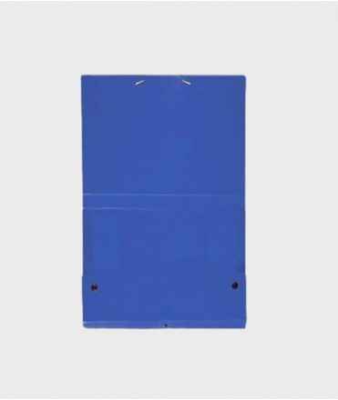 Carpeta de projectes desmuntable, llom 10 cm. Mida: 34x24,5x10 cm. Color blau
