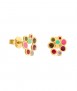 Arracades petites daurades Candy Colours