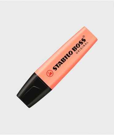 Subrayador Stabilo Boss, Naranja pálido