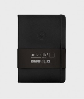 Cuaderno Antartik Notes A5, Negro