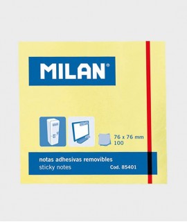 Bloc notes adhesives Milan 76x76
