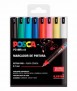Estoig bàsic Posca PC-1MR 8 colors