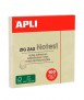 Notes adhesives zigzag APLI grogues 75x75