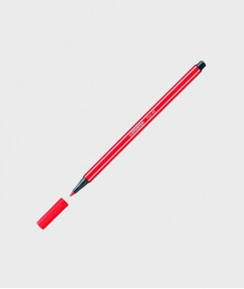 Retolador Stabilo Pen 68 vermell