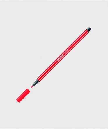 Retolador Stabilo Pen 68 vermell
