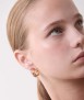 Pendientes aros dorados Aube