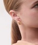 Pendientes aros dorados Aube