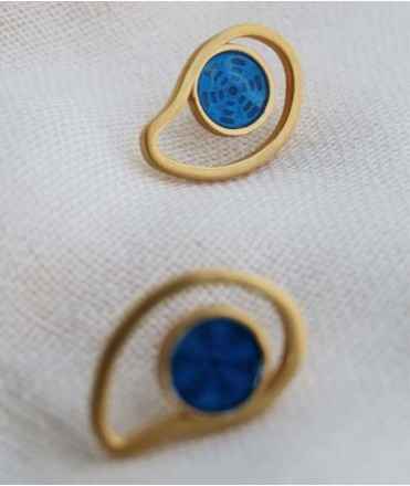 Pendientes dorados Gaudí Jewelry