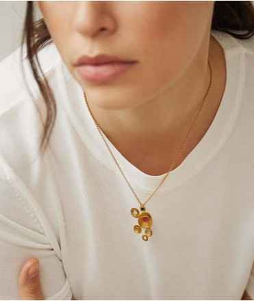 Collaret daurat petit Favorita Colors