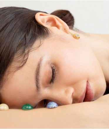 Pendientes de gancho Addaia dorados