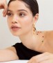 Pendientes largos Addaia dorados