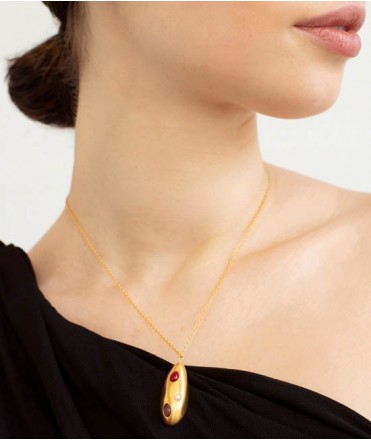 Collar dorado pequeño Addaia