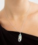 Collar pequeño Addaia plata