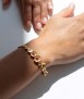 Pulsera dorada Favorita Colors