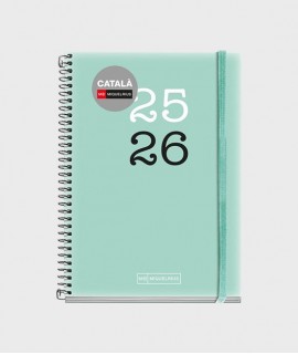 Agenda escolar activa turquesa 25-26