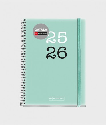 Agenda escolar activa turquesa 25-26